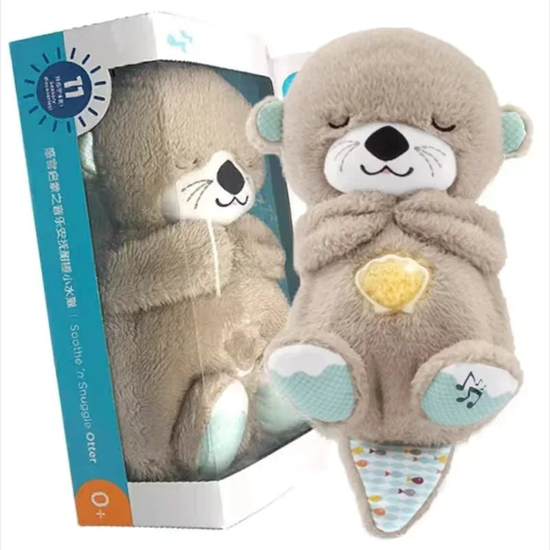 NUBO — Nutria que Respira | Peluche con Luz Nocturna y Sonido para Dormir